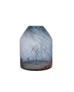 Barcelona Vase Exclusiv blau/gold h35 d19,5 (hc) 