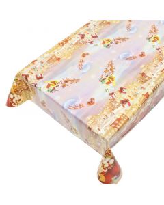 Christmas Cupid Toile cirée multi 140cmx20mtr 