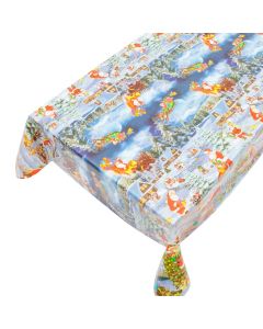  Santa Pvc Tablecloth multi 140x250cm 