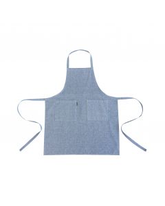 Chambray Schort blauw 70x85cm 