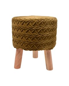 Smock 2.0 ceder green stool 35x35x45 cm