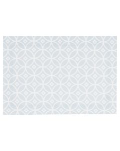 Crossed Circles Set de table gris clair 35x50cm 