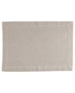 Indi Placemat beige 35x50cm (set of 4) 