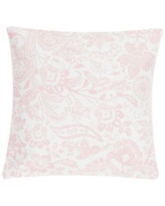 Paisley coussin rose 45x45cm 