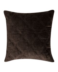 Moroccan Velvet Cushion brown 45x45cm 