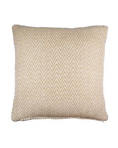 Zigzag Recycled kussen khaki 45x45cm 