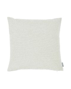 King Bouclé coussin blanc cassé 45x45cm 