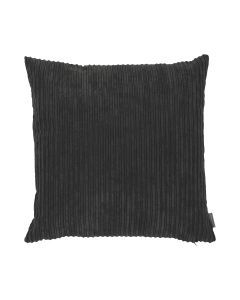 Duke Velvet Rib coussin gris foncé 45x45cm 