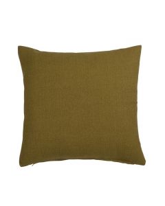 Solid Canvas Cushion khaki 45x45cm 