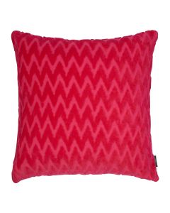 Cleo Kussen chevron roze 45x45cm