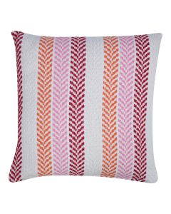 Molly Kussen zig zag roze 45x45cm