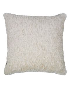 Feather coussin blanc casse 45x45cm