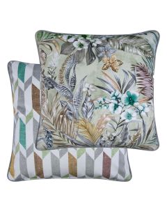 Liya coussin clair vert 45x45 cm