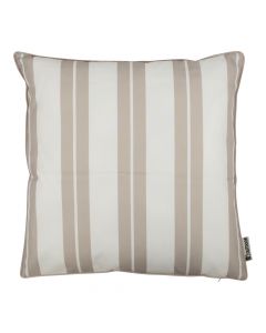 St. Raphael Stripe Kissen Beige 47x47cm 