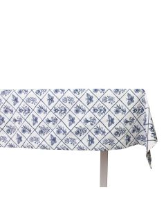 Delfts blau Tischdecke Tekstil 140x240cm 