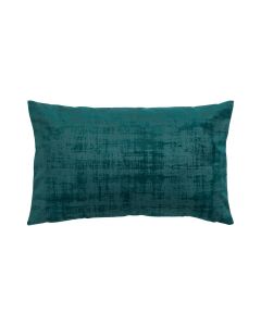 Vintage Velvet dark turquoise cushion 30 cm x 50 cm