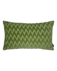 Cleo Kussen chevron groen 30x50cm