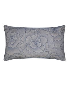 Rosanna Cushion embroided blue 30x50cm