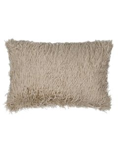 Feather kissen beige 30x50cm