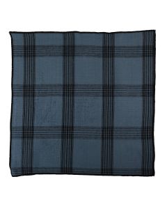 Black Check Napkin mirage blue 40x40cm (set of 2) 