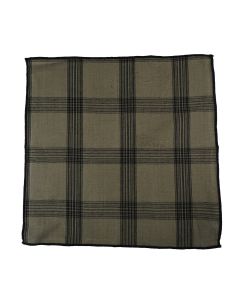 Black Check Napkin sage 40x40cm (set of 2) 