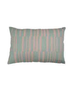 Barro coussin beige vert 40x60cm 