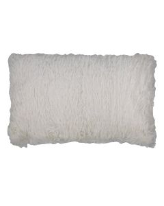 Feather coussin blanc casse 40x60cm