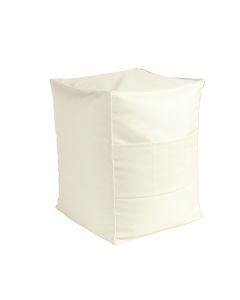 St. Tropez Outdoor Poef cream 40x40x50cm 