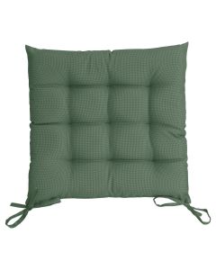 St. Maxime Coussin de chaise d'extérieur vert 40x40cm+3cm 