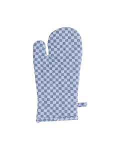 Dutch Check Gant de four bleu 18x33cm 