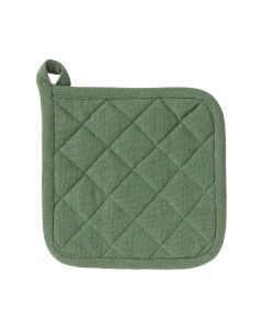 Indi Pannenlap Onderzetter army groen 20x20cm 