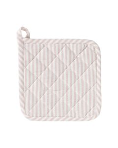 Medium Fine Stripe Topflappen soft Rosa 20x20cm 