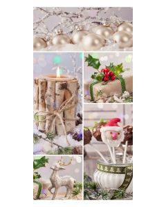 Display Banner Christmas time 90 cm x 180 cm