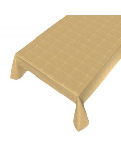 Darron Tablecloth Coated Linen yellow 140cmx20mtr 