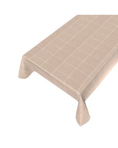 Dylan Wasbaar gecoat tafeltextiel beige 140cmx20mtr 