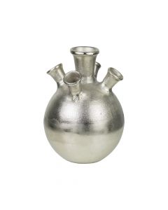 tulip vase silver 22cm*