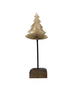 stehendes weihnachtsbaum gold 45cm*