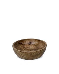 bowl mango wood 13x13x5cm