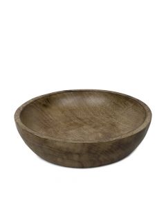 bowl mango wood 20x20x5cm