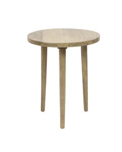 table mango wood dia 40cm