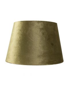 lampenschirm samt gold dia 25cm