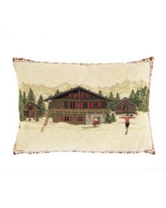 gobelin kussen chalet 30x45cm