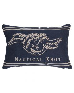 gobelin kussen navy nautical knot 30x45cm*