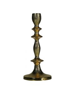 candlestick champagne gold small h24 dia 10cm