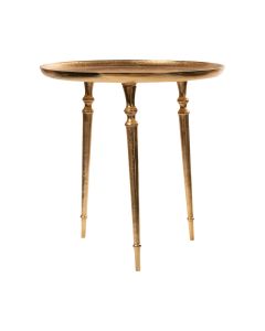 table tripod champagne gold 55x55x60cm