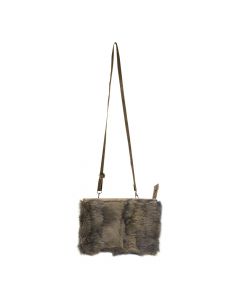 sac à bandoulière lapin gris *