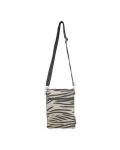 crossbody tasche vertikal zebra 23x17cm*