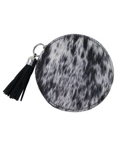 pouch round cow black 11cm (bos taurus taurus)