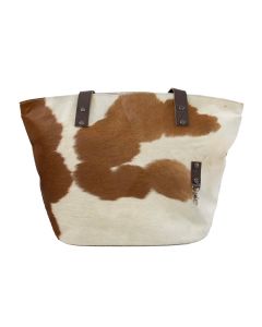 sac à main vache brun 46x30x18cm (bos taurus taurus)