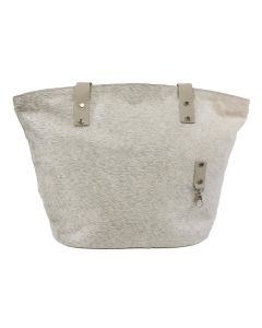 handbag cow grey 46x30x18cm (bos taurus taurus)